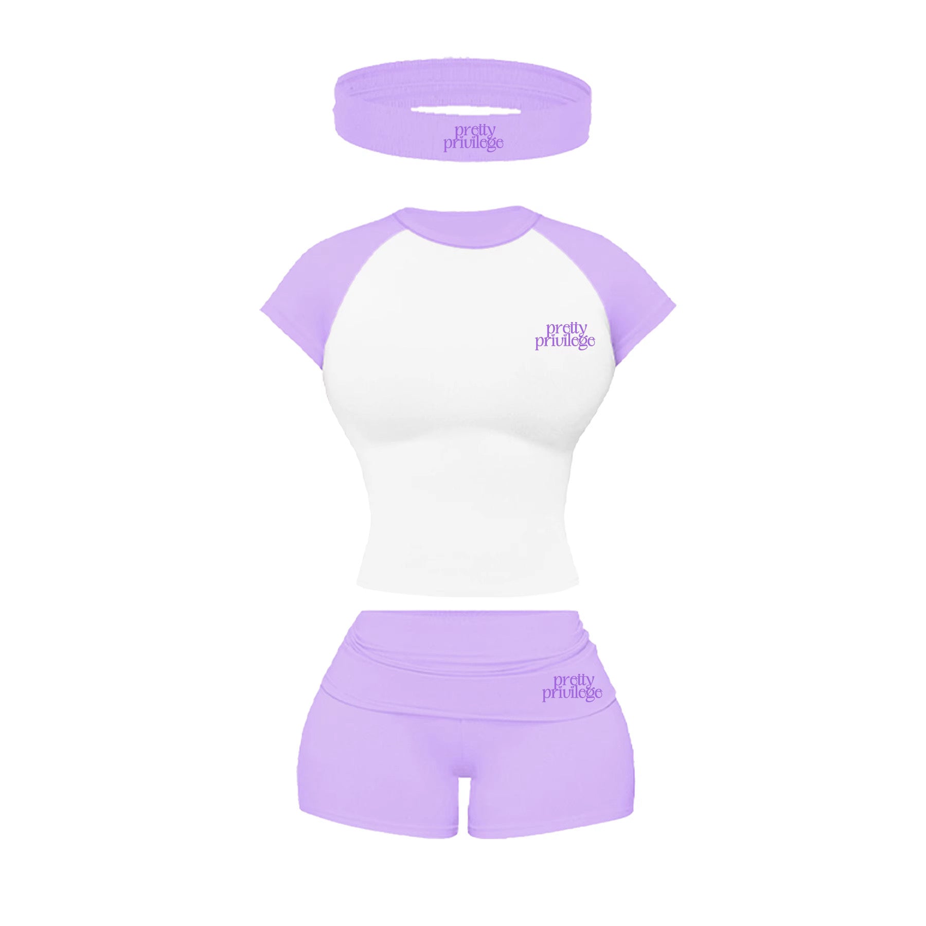 Lavender Short Set