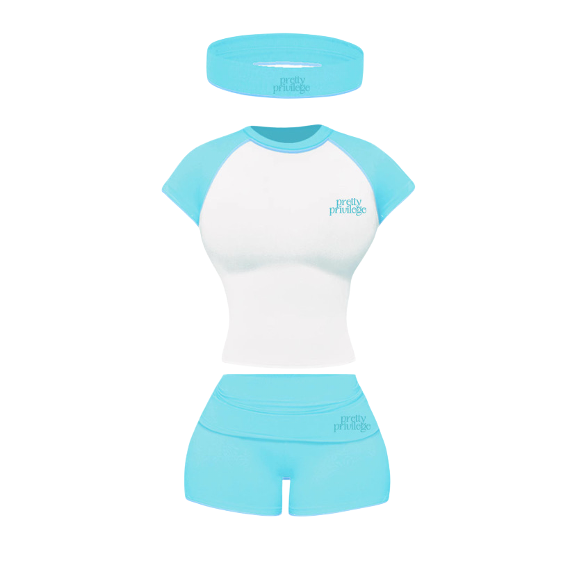 Ocean Blue Short Set
